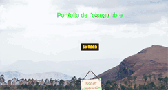 Desktop Screenshot of portfolio.oiseau-libre.net