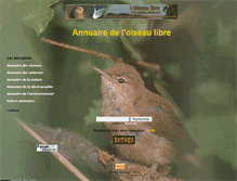 Tablet Screenshot of annuaire.oiseau-libre.net